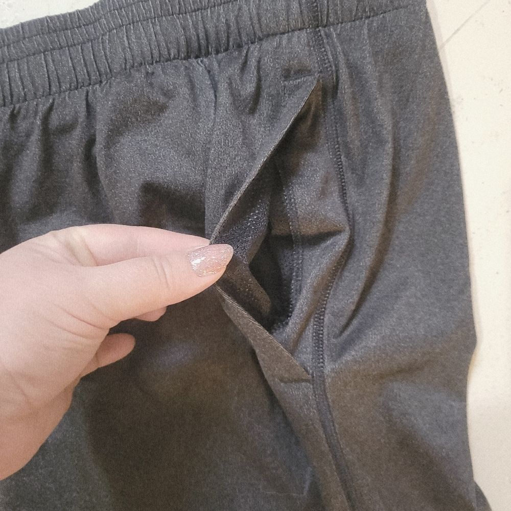 Under Armour Ankle Zipper Grey Joggers - Picture 8 of 12